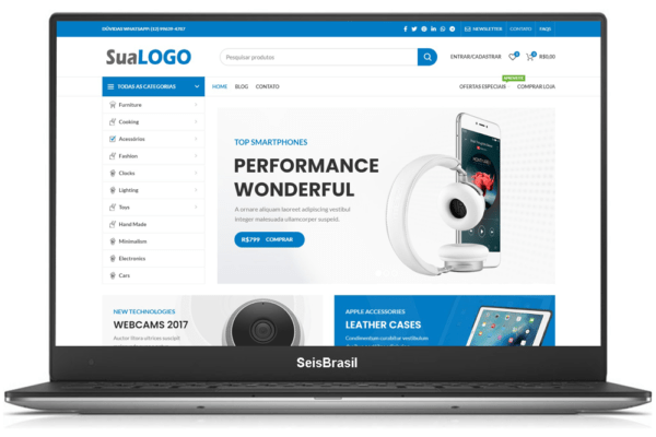 Loja Virtual Pronta Para Vender
