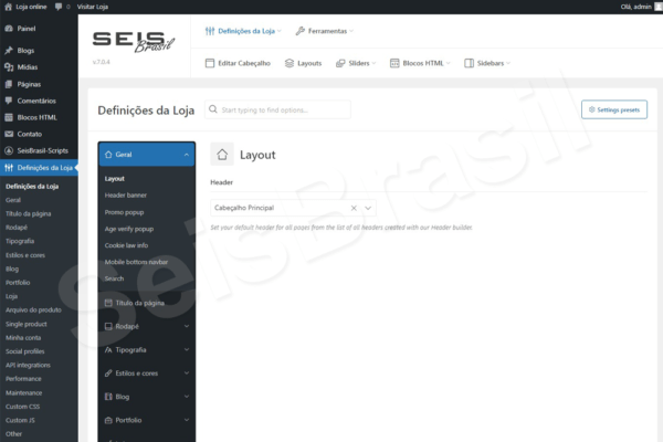 Loja Virtual de Bebidas Online