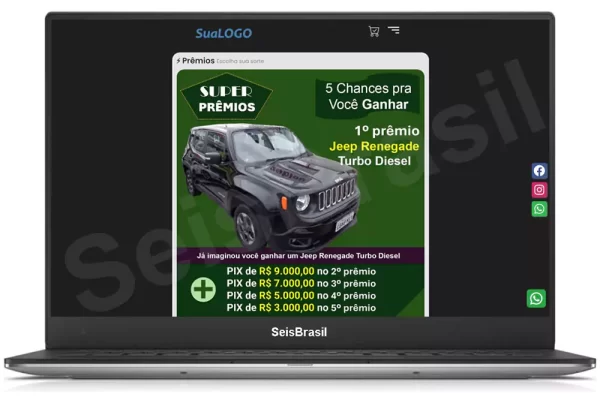 Script de Rifas Online em PHP com PIX baixa Automática