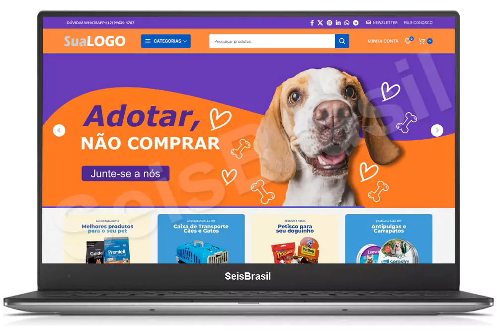 Script Loja Virtual para Pet Shop