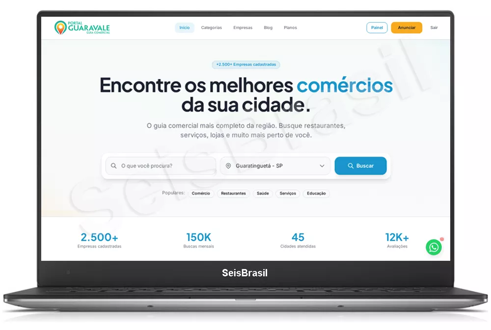 Script de Guia Comercial em PHP Script de Guia Comercial em PHP